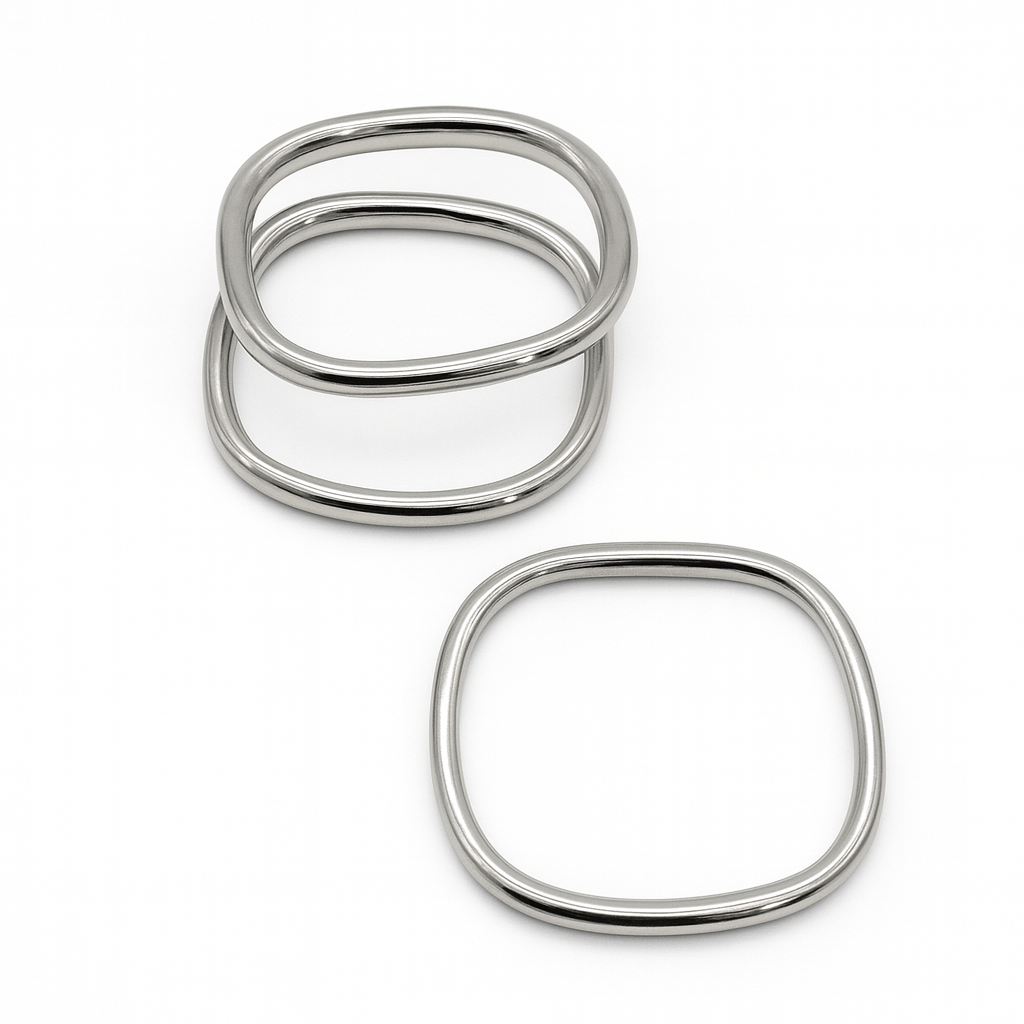 Conjunto de pulsera triple cuadrada Eko