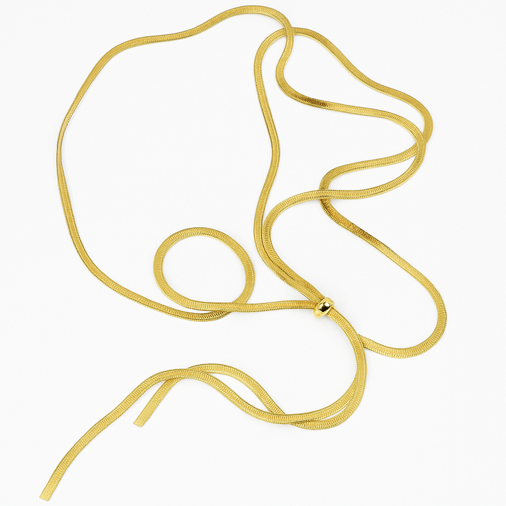 Simple Lariat Necklace