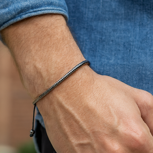 Grey Hematite Bracelet