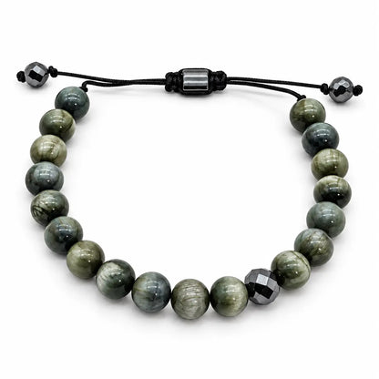 Green Agate Bracelet Ro & Gieo