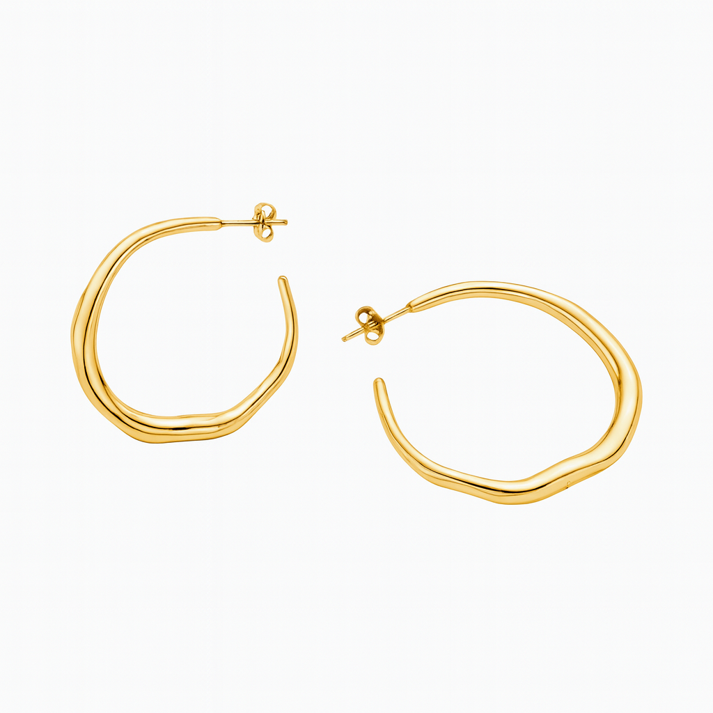 Irregular Hoop Earrings