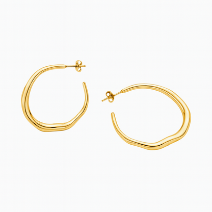 Irregular Hoop Earrings