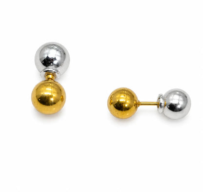 Lola SS Ball Back Earrings Ro & Gieo