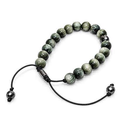 Green Agate Bracelet Ro & Gieo