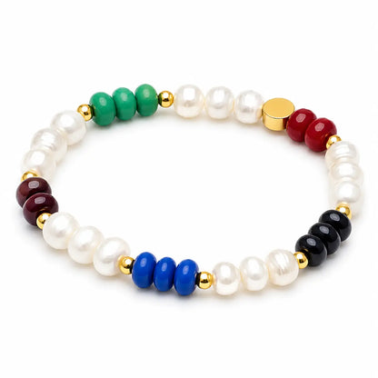 The Maven Multi-Gem Bracelet Ro & Gieo