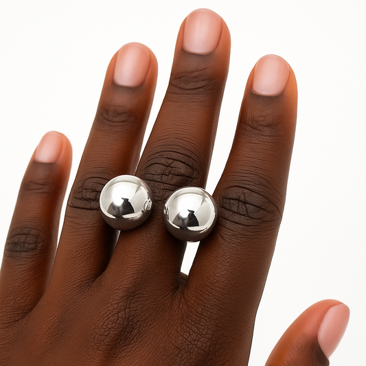 Double Sphere Massage Ring