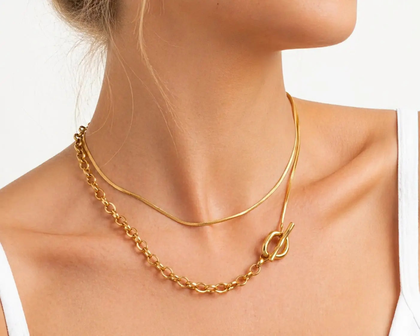 Niyi Lariat Necklace Ro & Gieo