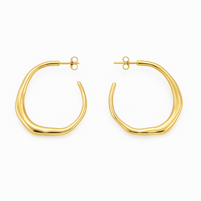 Irregular Hoop Earrings