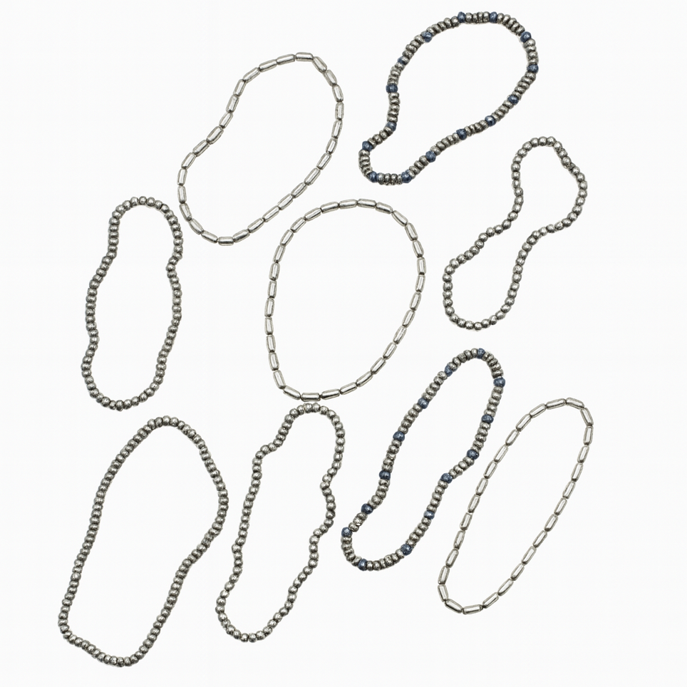 Shiny Beads Bracelet Set (9)