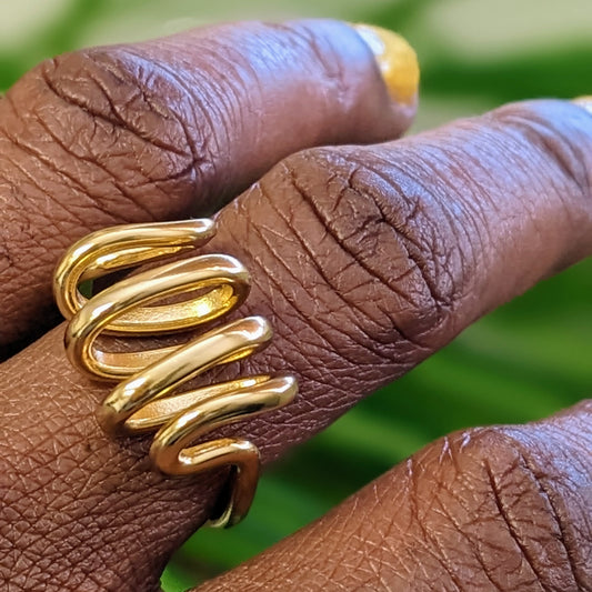Twisted Spring Ring
